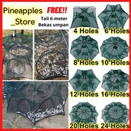 FREE 3 ITEM Bubu Udang, bubu ketam, bubu ikan