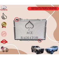 TOYOTA LAND CRIUSER HZJ80/HDJ80 1990-1995 4.2CC OEM RADIATOR ASSY MANUAL 3ROW-PA36 PREMIUM QUALITY