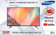 ASLI LED TV ANDROID SAMSUNG 43AU7002 ANDROID TV 43 INCH 4K ORIGINAL