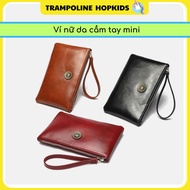 Hopkids PU Leather Women's Wallet - Compact Smooth Mini Wallet, Easy to Coordinate, Fits Phone | Hig