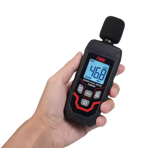 TA656A 30~130dB Sound Level Meter Decibel Meter Sound Level Sound Detector Noise Meter 0.1dB High Pr
