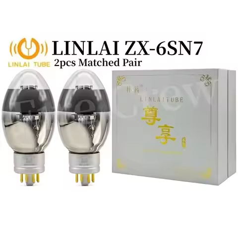 LINLAI ZX-6SN7 ZX6SN7 Vacuum Tube Upgrade CV181 6N8P 6H8C 5692 6SN7 6SN7GT WE6SN7 HIFI Audio Valve E