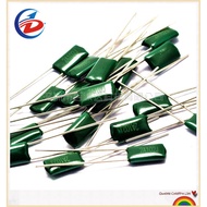 200PCS 2A102J 2A102 100V 0.001UF 1nF Polyester Film Capacitor Capacitance