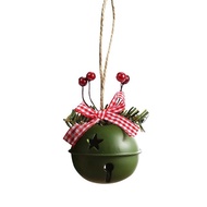 Christmas Painted Resin Snowman Iron Bell Ornament Christmas Tree Ornament Pendant Christmas Decorat