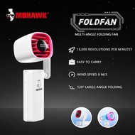 Mohawk FS-47 Kipas Meja Pintar Digital 2-in-1 Meja Dinding 4000mAh Type-C 100 Kecepatan