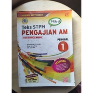 PRELOVED:Buku Pengajian Am Semester 1 STPM PENGAJIAN AM #bukuterpakai #Stpm #murah