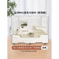 Dayang Rabbit Cage New Style R81 Luxury Spray-Proof Rabbit Special Cage Small Double-Layer Household