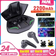 Gaming Headsets G11 Low Latency TWS Bluetooth 5.1 Headphone Sports Waterproof Wireless Earphone Nois