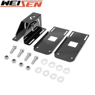 Motorcycle Up To 2"; Adjustable Front Fairing Support Mount Bracket Steel For Harley-Davidson Road G