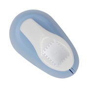 Round Hole Punch Embosser Stamp Shape Craft Punch Embossing Machine Toothed Puncher