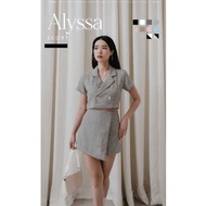 Alyssa Skort Gummie | Women's Short Skirt | Tweed Short Premium Material