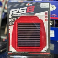 AIR FLITER RS8 RACING PERFORMANCE LC135/Y15/SNIPER150/EXCITER150/MXKING150