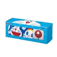 哆啦A夢 微笑圖案毛巾套盒 DR07152B （內含1條方巾，1條面巾）