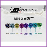 ✨ ✈ GR5 TITANIUM | Sniper 150/155 Gear Oil Bolt | Gr5 Titanium
