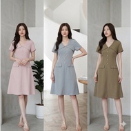 KYN BRAND KN 5168 : S M L XL Work Dress Party (Check The Product Before Pressing The Order)