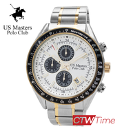 US Master Polo Club นาฬิกาข้อมือผู้ชาย สายสแตนเลส รุ่น  USM-220805G