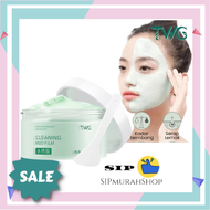 TWG-Mugwort Salicylic Acid Cleansing Mud Mask Blackhead Removal Pembersihan Perawatan Wajah Masker y