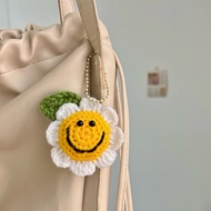 Daisy Crochet Keychain