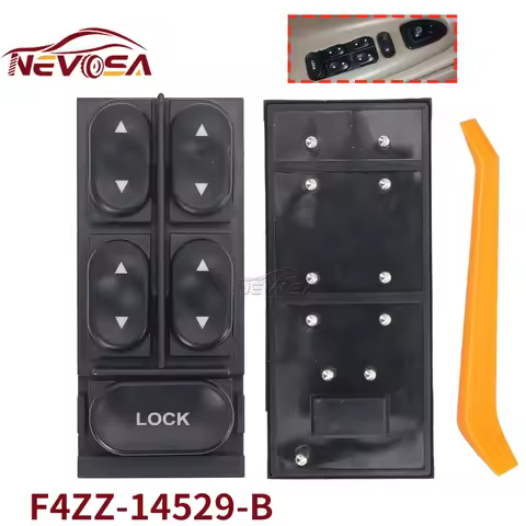 Master Power Window Switch For 1994-2004 Ford Mustang Convertible 1997-2002 Escort 97-99 Mercury Tra
