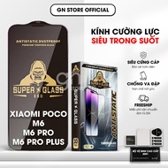 Xiaomi Poco M6 / M6 PRO / PLUS 4G/5G full screen tempered glass, screen protector - GN STORE