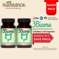[Bundle of 2] Nutreance 3Biome Natural Probiotic Formula