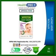 Appeton Multivitamin Infant/BABY Drop 30ml Expiry: 10/2028