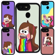 Casing For OPPO A1K A3S A12 F9 Pro F5 A5S A7 A12s A5 A12E F7 Silicone Black M-40 Gravity Falls Mabel