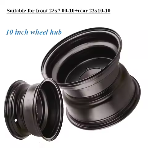 ATV four-wheel beach bike accessories 23x7.00-10 inch tire rims 22x10-10 inch four hole steel wheel 