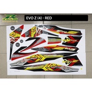 Cover Set Sticker / Body Stripes Demak Evo Z(4) - 2017