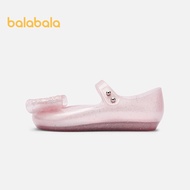 Balabala รองเท้าเด็กผู้หญิงรองเท้าเจ้าหญิงรองเท้าแตะรัดส้นชายรองเท้าเด็กสบายๆ