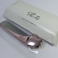 包sf ReFa HEART COMB Aira 玫瑰金梳子 便攜梳 防靜電