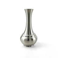 Pewter Vase Satin Finish
