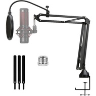 HyperX Professional Adjustable Scissor Microphone Boom Arm Compatible with Hyperx Quadcast S Microph