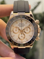 👑🤍勞力士 Rolex 116515ln 象牙白面 膠帶 2018年 全套齊