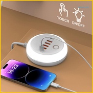 BTM PD50W Charging Adapter USB Type C 6 Port 2 Type C+4 USB Mobile Phone Wall Adapter With LED Light