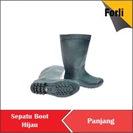 HIJAU FORLI AG22 Green Long Boots
