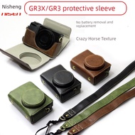 Suitable for ricoh ricoh GR4 GR3X GR3 HDF GR2 GRIV Protective Case GR IIIX GRIII GRII Retro Leather 