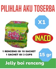 Inaco MINI JELLY BOI Renceng - ( HARGA 1 RENCENG )
