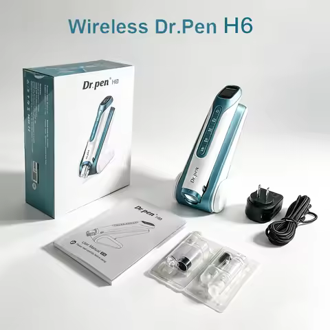 Derma Dr pen H6 Microneedling Pen with 0.25mm Needle length for Skin Care