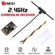 2.4GHz ELRS Nano Receiver Low-latency T Antenna Module for FPV Race & Long Range