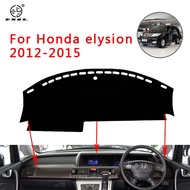 PNSL Car Dashboard Cover Dash Mat Dash Pad Carpet For Honda elysion 2012-2015 Sun protection anti - 