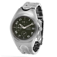 Jam Tangan Analog Stainless Steel Pria Alba AJN085 Army 4 cm Original