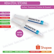 Dental Etching Gel Etch Etsa Etcha Hexa Etch 37% PA net 10 ml