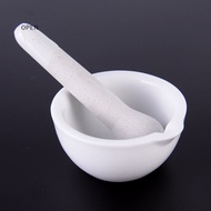 OP 6 ml porcelain pestle and mortar mixing ls polished game - white SG