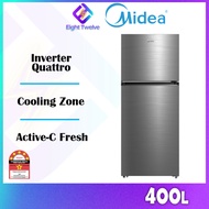 [FREE DELIVERY] Midea Refrigerator Inverter Quattro 2 Door Fridge | Peti Sejuk 400L | 490L | 600L