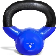 Yes4All 5-65lbs Kettlebells Vinyl Coated Cast Iron for Dumbbell Weights Exercises, Gym, Fitness, Ful