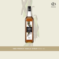 1883 Syrup น้ำเชื่อมกลิ่นวนิลลาฝรั่งเศส หอม เข้ม 1000 มล. (1883 FRENCH VANILLA SYRUP 1000 ml.)