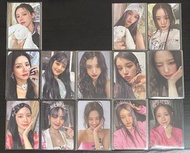 Gidle i feel jewel case 小卡 miyeon minnie soyeon yuqi shuhua