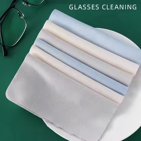 10pcs Professional Anti-Fog Lens Cleaning Cloth for Glasses and Screens - Ultra-Fine Microfiber Clot