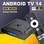 X96 M2 Network Set-Top box wifi6 Android 14 tv box 4K HD tv box